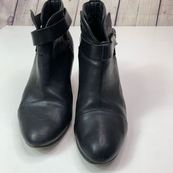 Rag & Bone Black Heeled Booties 39 - Picture 3 of 6